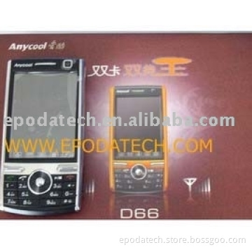 two sim card mobile phone,with double camera, double bluetooth D66
